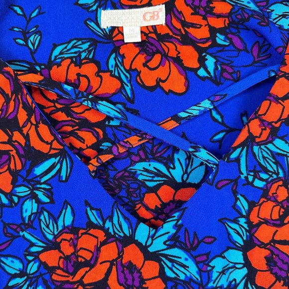 Gianni Bini Floral Sheath Mini Dress | Size M - Picture 3 of 9